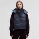 lululemon露露乐檬女马甲羽绒灰鹅绒600蓬短款 背心宽松防水保暖