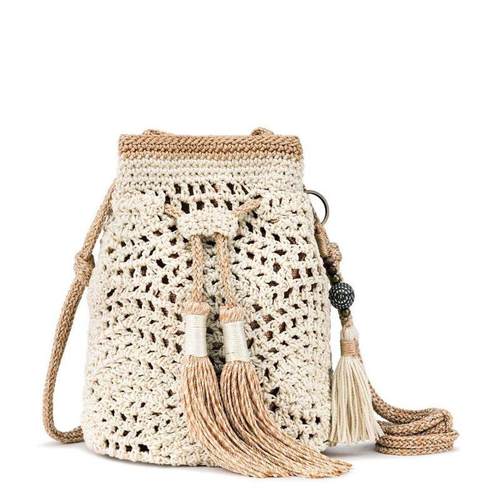 sakroots女士编织手工休闲包中包