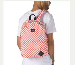Vans/范斯男女双肩包背包棋盘格子逛街旅行包正品8683574