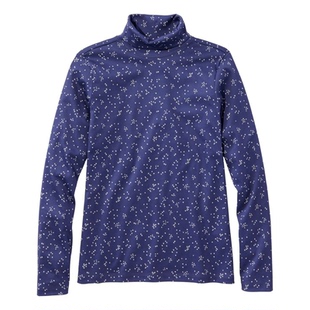 Bean宾恩女士打底衫 秋冬季 半高领妈妈装 T恤中老年女装 长袖 L.L.