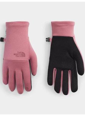 热销The North Face北面女触屏手套冬季保暖防风防滑分指NF0A4SHB