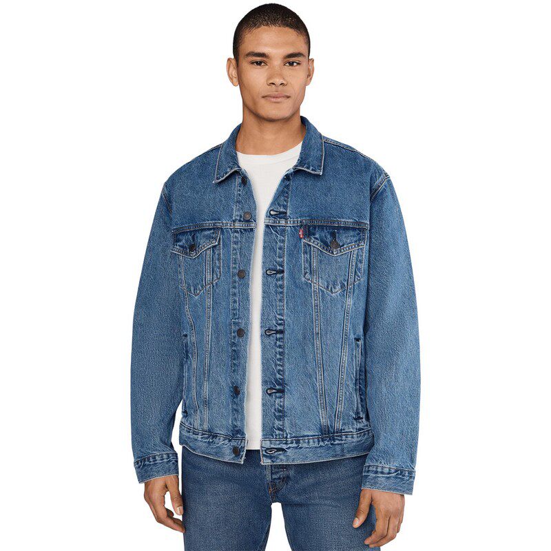 李维斯男装卡车司机夹克潮流牛仔服2026春季长袖外套防风上衣新品