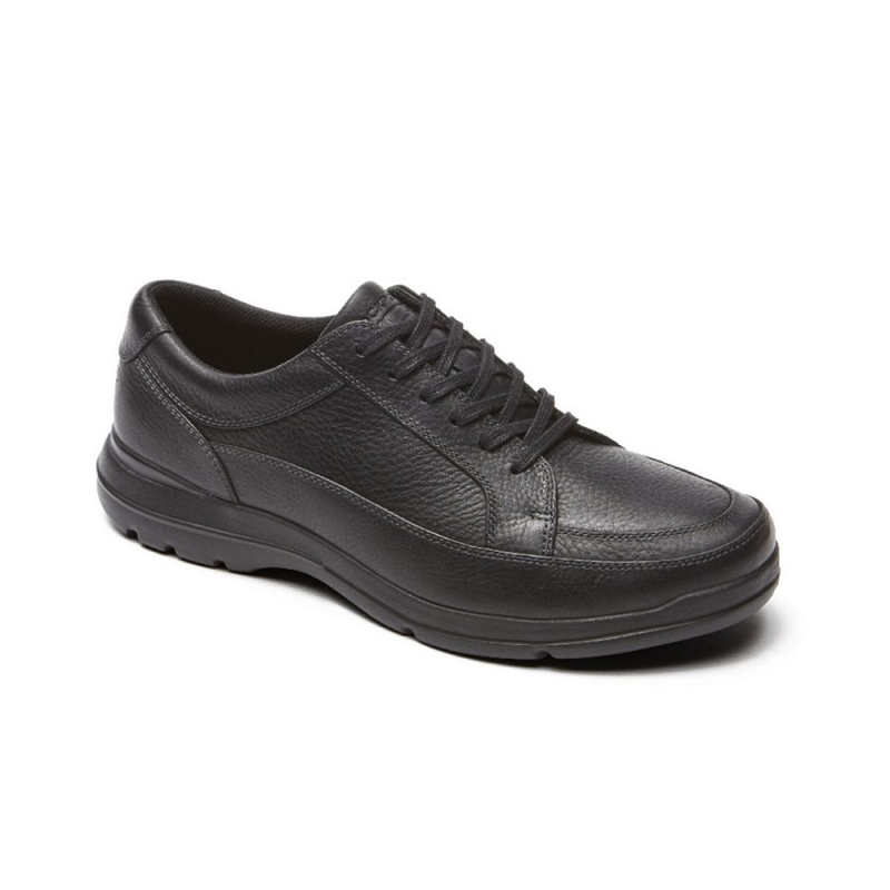 Rockport/乐步男士鞋缓震轻质舒适皮鞋系带防滑百搭休闲吸汗透气