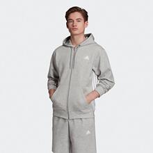 正品 阿迪达斯男卫衣拉链开衫 JXEB5281 连帽外套春秋经典 Adidas