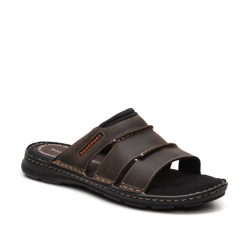 Rockport/乐步男凉鞋拖鞋沙滩鞋休闲运动缓震防滑一字拖夏季正品