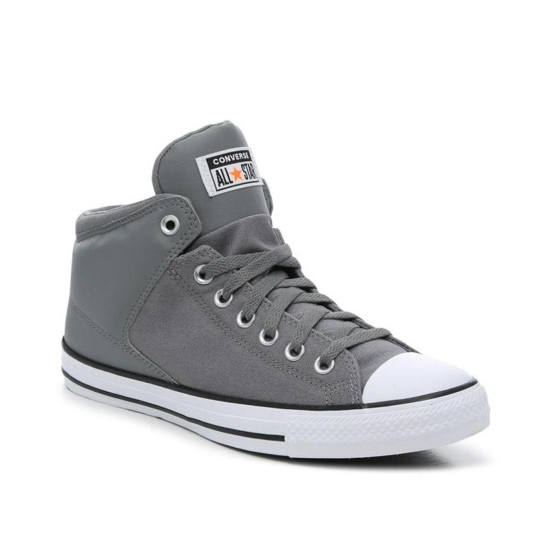 converse/匡威男帆布鞋板鞋运动鞋高帮系带灰全明星正品501683