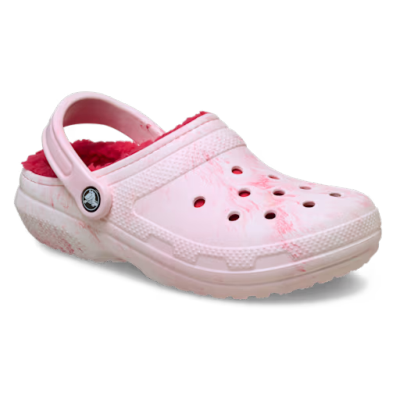 Crocs卡骆驰洞洞鞋女鞋棉拖鞋加绒加厚保暖秋冬季家居鞋包头拖鞋