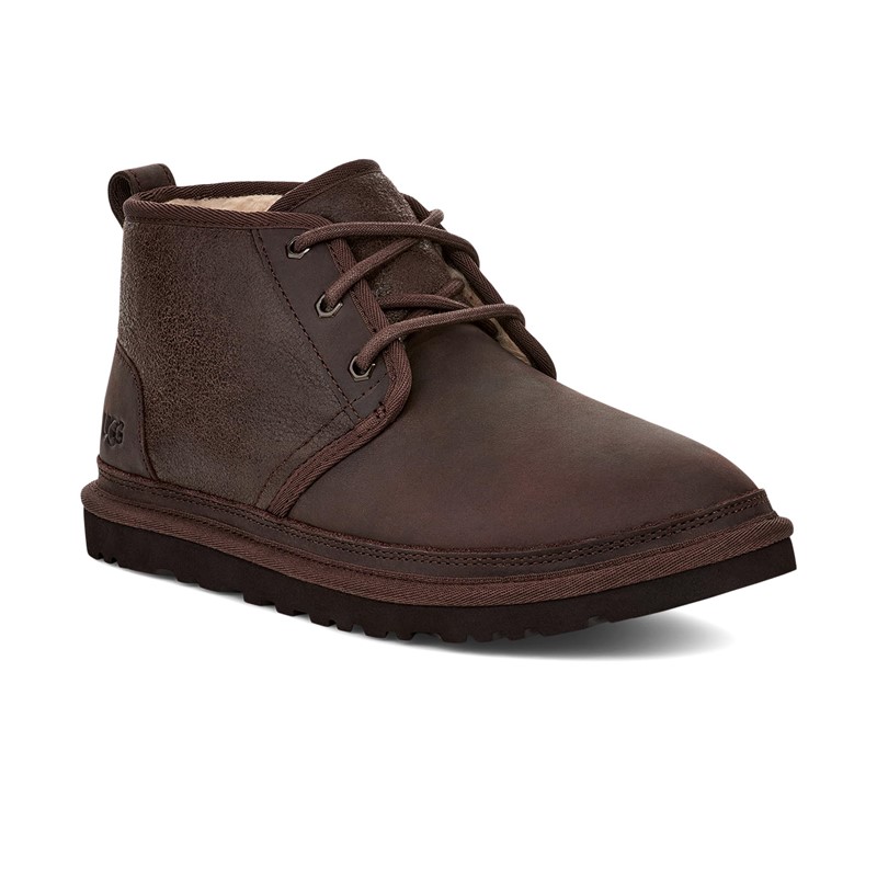 UGG男鞋棉鞋Neumel复古鞋雪地靴系带保暖羊毛内里加厚东北尔滨鞋