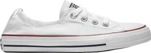 带松紧板鞋 Converse 低帮假鞋 717103 匡威女帆布鞋 白色正品