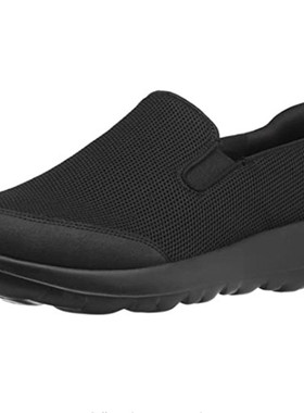 Skechers/斯凯奇男休闲鞋豆豆鞋懒人套脚网面透气散步正品216010