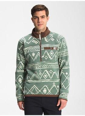 THE NORTH FACE/北面男1/2套头衫印花针织羊毛直邮正品NF0A5GL4