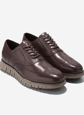 Cole Haan/可汗男休闲皮鞋牛津鞋防滑透气舒适时尚休闲正品C39603