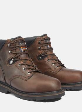 Timberland添柏岚男鞋工装靴户外登山靴徒步PRO系列钢头皮靴春秋