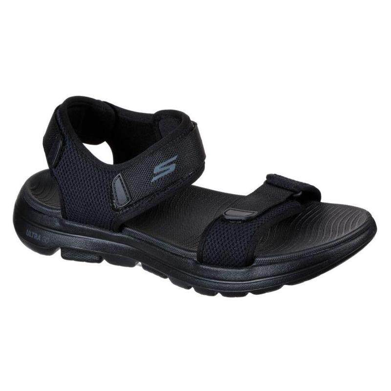 skechers男鞋登山凉鞋圆头魔术贴粘带防滑防震夏季正品229003