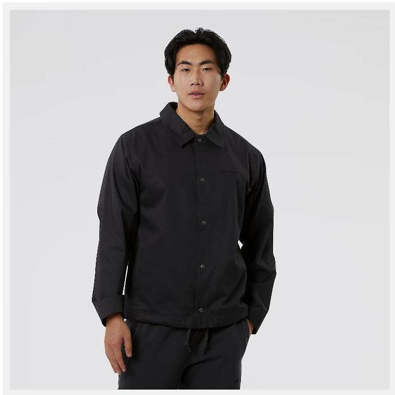 NEW BALANCE NB男款衬衫外套极简宽松舒适上衣正品MJ23552