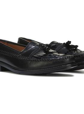 deer stags男流苏装饰春夏正品乐福鞋皮鞋单鞋低帮一脚蹬13370