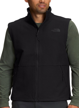 THE NORTH FACE/北面男士马甲WindWall防风加厚坎肩背心保暖秋冬