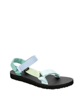 Teva/太哇女凉鞋夏季平底魔术贴拼色针织背带防水正品241060