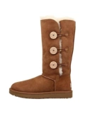 UGG Женский снежный ботинок Triple I II Boots Booth Black Fur в зимней инвазии теплый и водонепроницаемый подлинный 1016227