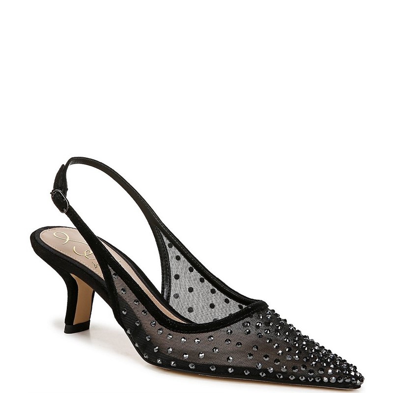 Sam Edelman女鞋细跟尖头高跟鞋潮牌时尚优雅送女友春夏季职场