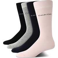 CK Men's socks Calvin Klein Formal socks 4 pairs Sweat-absorbing combed cotton high Socks anti-odor Foot Sports socks thumbnail 6