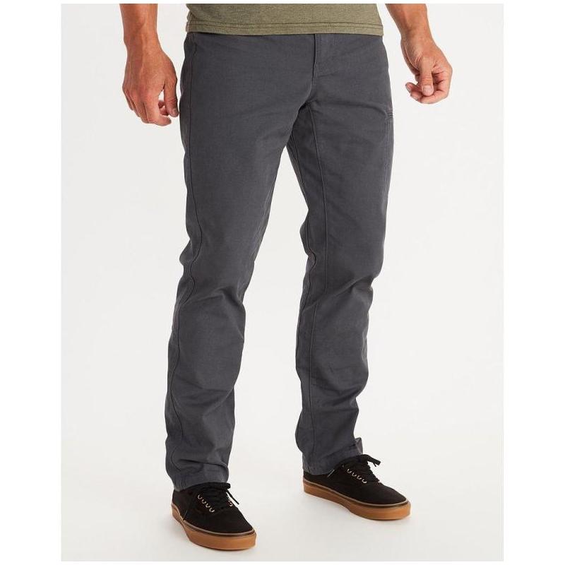 土拨鼠MARMOT男裤休闲裤直筒裤长裤工装裤春秋正品20105813马魔山