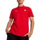 彪马男士 赛车服半截袖 POLO衫 红色法拉利联名款 运动T恤短袖 PUMA