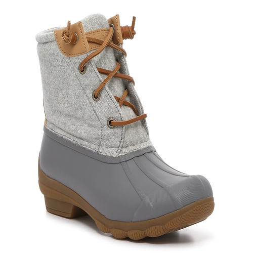 Sperry Top-Sider女休闲鞋运动鞋高帮防滑短靴羊绒秋冬正品531548