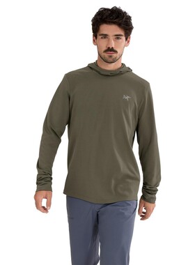 ARC'TERYX/始祖鸟男T恤连帽Cormac Heavyweight打底衫卫衣秋冬