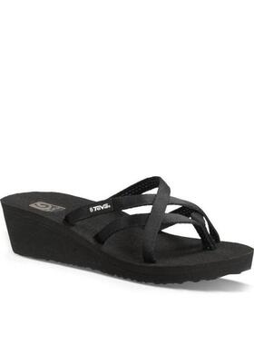 Teva/太哇女凉拖鞋夏季沙滩高跟坡跟eva布面透气正品389923
