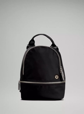 lululemon露露乐檬双肩包拉链可爱小包3L约会毛茸茸女友礼物便携