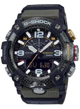 卡西欧手表男Casio G-Shock黑色模拟防泥防震防水礼物GGB100-1A3