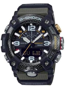 卡西欧手表男Casio G-Shock黑色模拟防泥防震防水礼物GGB100-1A3