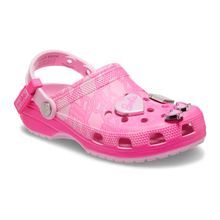 Crocs卡骆驰洞洞鞋女鞋美泰粉色芭比沙滩鞋青春可爱凉拖夏季拖鞋