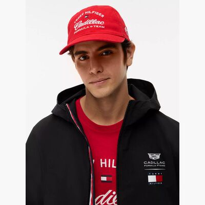Tommy Hilfiger汤米海格男士赛车帽凯迪拉克F1车队联名款运动帽子