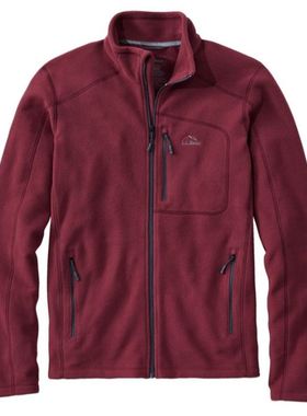 L.L.Bean/宾恩男夹克外套透气无帽拉链柔软休闲舒适正品TA505090