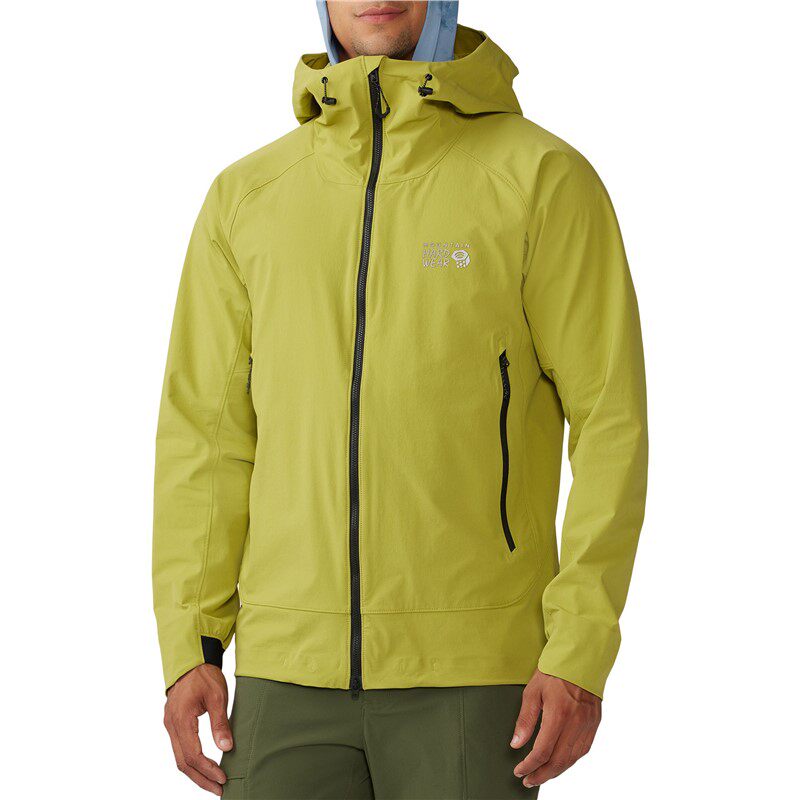 Mountain hardwear/山浩男夹克休闲运动软壳连帽徒步登山春秋正品