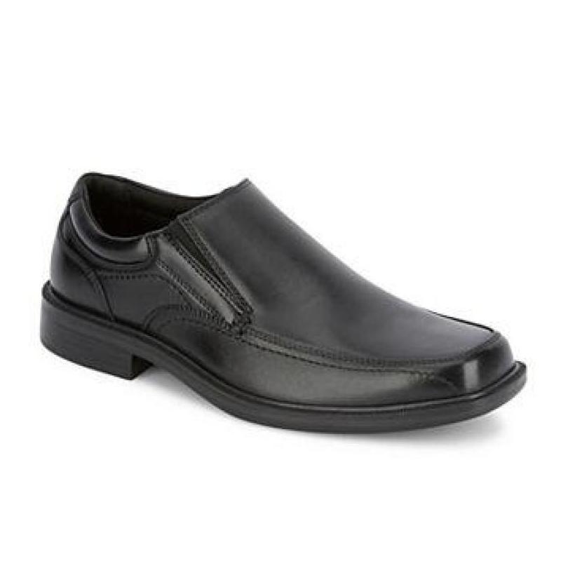 dockers男休闲皮鞋圆头纯皮橡胶底一脚蹬简约舒适正品2361075