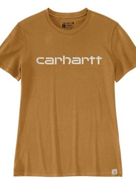 Carhartt/卡哈特女装短袖T恤圆领半截袖棉质休闲春夏上衣105764