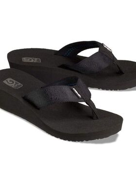 Teva/太哇拖鞋女人字拖高跟坡跟厚底舒适沙滩鞋轻便防滑耐穿春夏