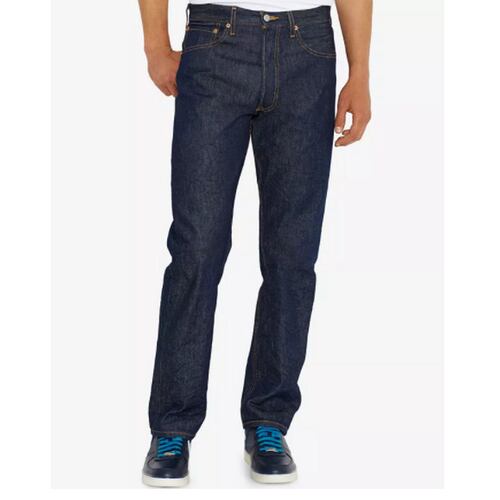 李维斯Levi's牛仔裤男裤501直筒长裤经典款纯棉耐磨春秋美国直邮