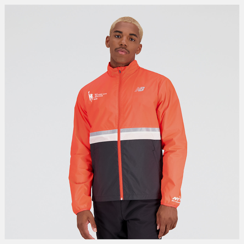 NEW BALANCE NB男运动夹克休闲拉锁上衣外套防水直邮MJ23200M