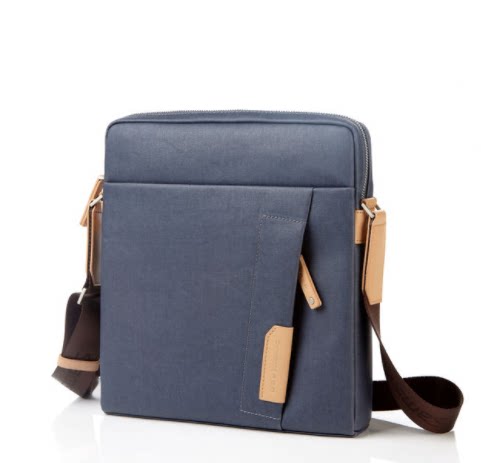 samsonite斜挎包经典正品拉链