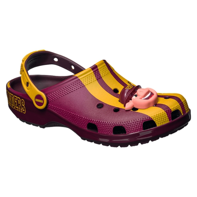 Crocs卡骆驰洞洞鞋NFL联名款华盛顿指挥官队男女同款拖鞋包头凉拖