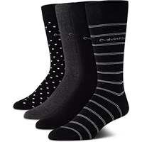 CK Men's socks Calvin Klein Formal socks 4 pairs Sweat-absorbing combed cotton high Socks anti-odor Foot Sports socks thumbnail 5