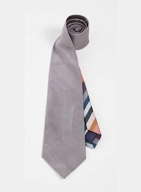 Paul Smith男领带纯丝质印花商务西装配饰送男友礼物正品B70327