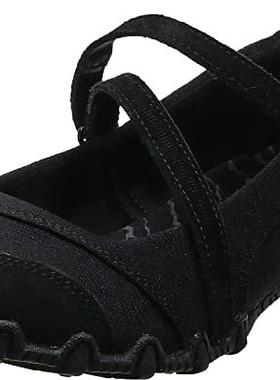 Skechers/斯凯奇单鞋女休闲鞋细纹编织魔术贴夏季正品75474