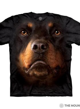 The Mountain男女T恤短袖3D圆领动物狗狗图案吸汗透气正品103263