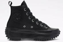 潮皮面厚底防滑休闲保暖正品 板鞋 151244C 匡威男冬高帮鞋 converse