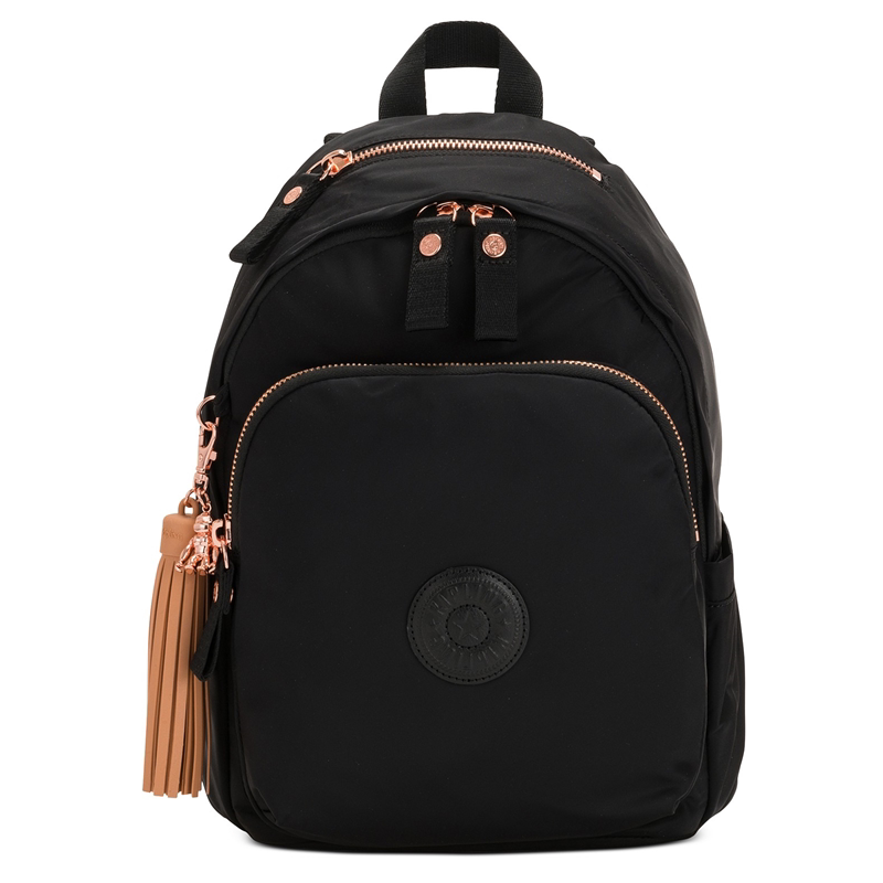 Kipling/凯浦林女双肩背包百搭流苏拉链平板电脑中正品JX9712532